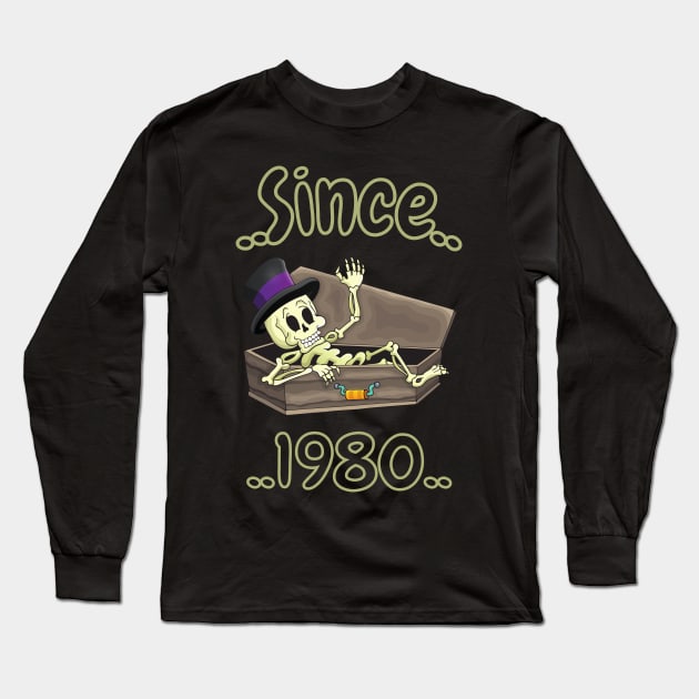 Awesome Since November 1980 shirt styles for your gift Long Sleeve T-Shirt by PJ SHIRT STYLES